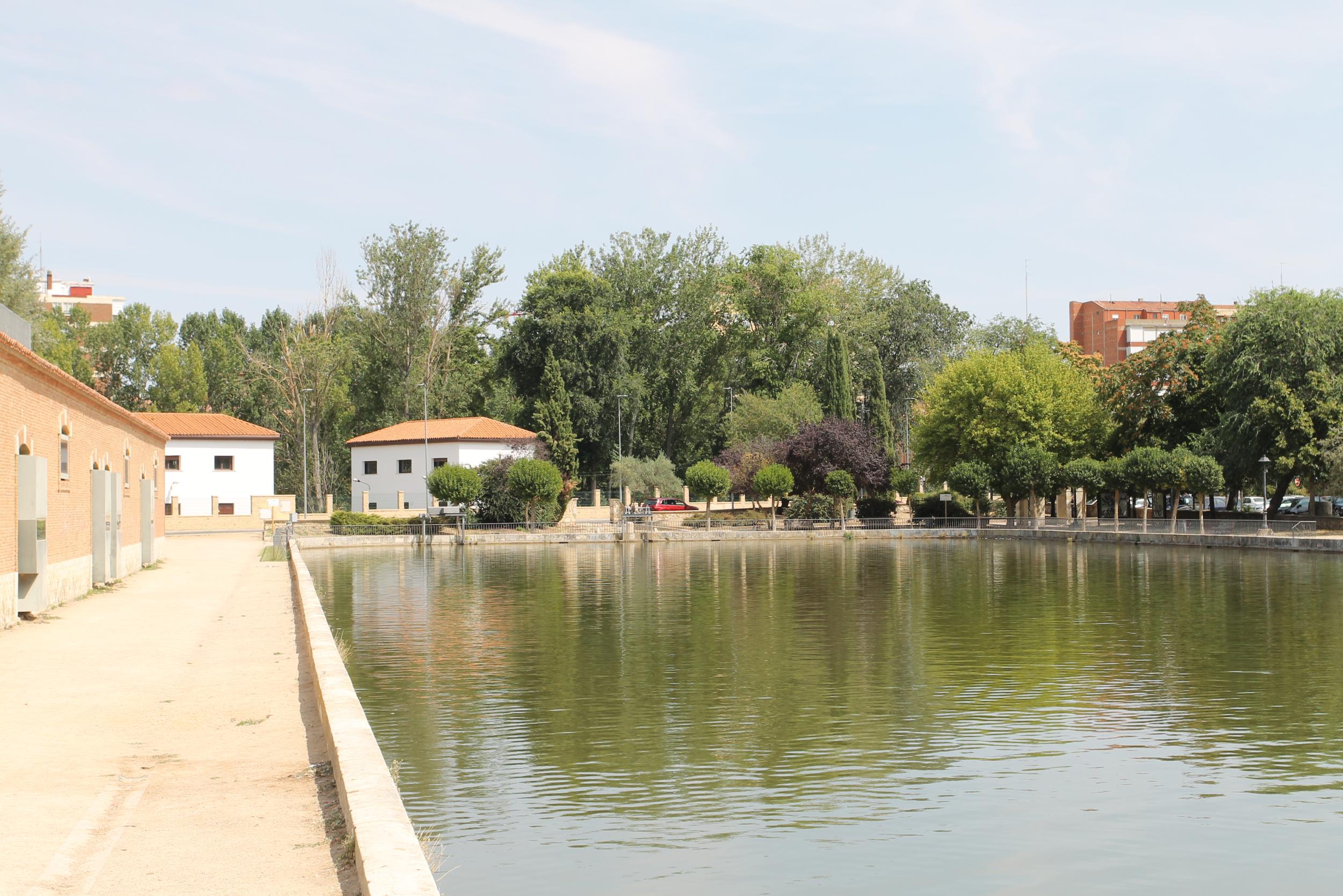 Darsena de Palencia, Canal de Castilla